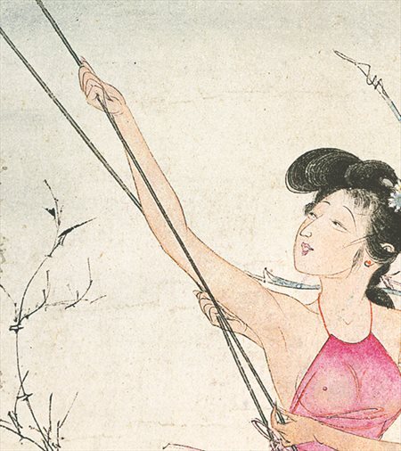 福清-胡也佛的仕女画和最知名的金瓶梅秘戏图